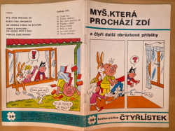 Čtyřlístek č. 58 - Myš, která prochází zdí - NELUŠTĚNÝ